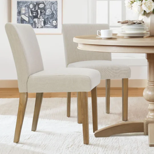 North Linen Blend Dinning Chair