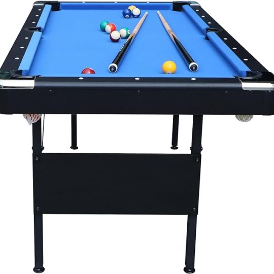 Multi-Function Billiards and Game Table, Deluxe Kids and Family Pool Table for Endless Fun